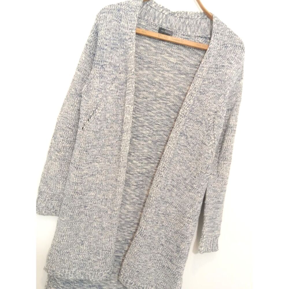 The Limited Women's Small Cardigan Sweater Marbled Blue - Picture 2 of 9